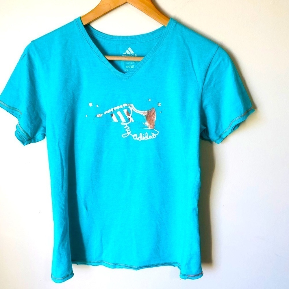 Adidas V-Neck Tee